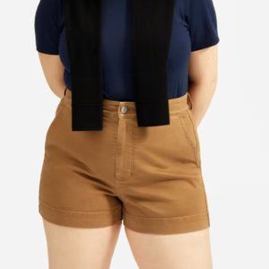 Everlane Cotton Twill Short Size 6
